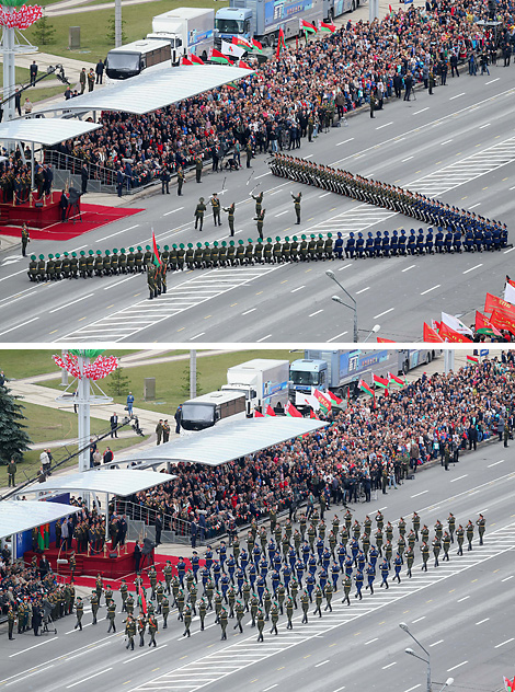 Плац-концерт сводной роты почетного караула