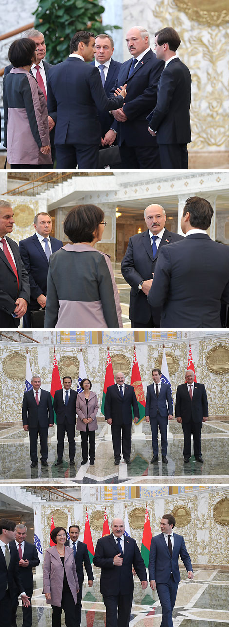 Lukashenko meets with OSCE PA high-ranking officials in Minsk