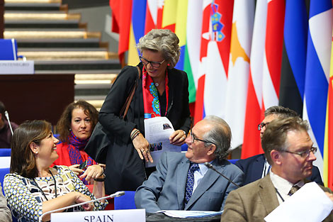 During the plenary session
