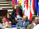 During the plenary session