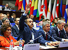 During the plenary session