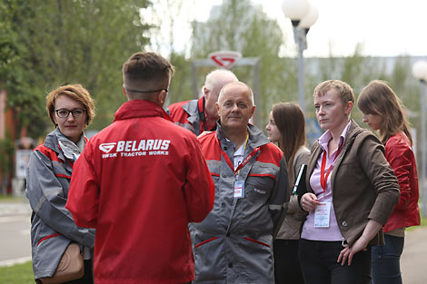 Tourists visit MTZ