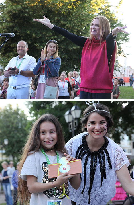 Chairman of the children’s jury singer Varvara
