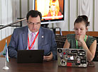 Slavianski Bazaar international press center