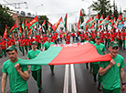 Youth art parade BelaRus in My Heart in Vitebsk streets