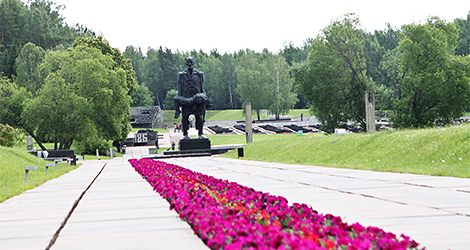 Khatyn Memorial. The Minsk region
