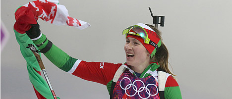 Darya Domracheva – 2014 Sochi Olympic champion
