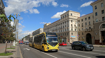Экскурсионный автобус №1 в Минске