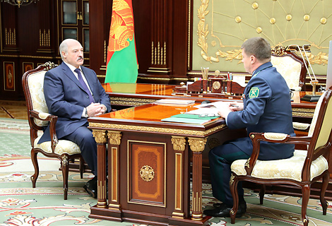 Lukashenko, Senko discuss customs cooperation with Russia