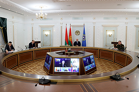 Lukashenko attends extraordinary session of CSTO Collective Security Council