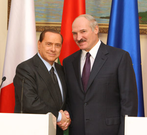 Results of the official visit of Silvio Berlusconi to Belarus