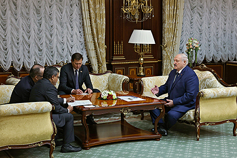 Lukashenko sees potential for boosting trade with India