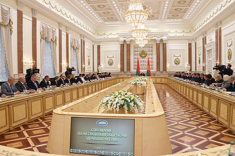 Lukashenko: Healthcare is a vital part of the country’s security