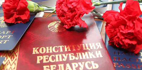 Lukashenko sends Constitution Day greetings to Belarusian people