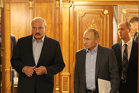 Delegations join Lukashenko-Putin talks in Sochi