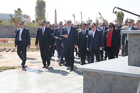 Lukashenko on tour of Egypt’s New Administrative Capital