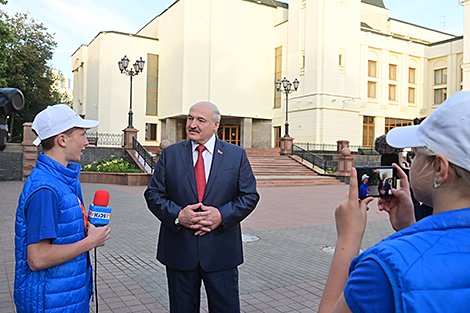 Lukashenko reveals his formula for success