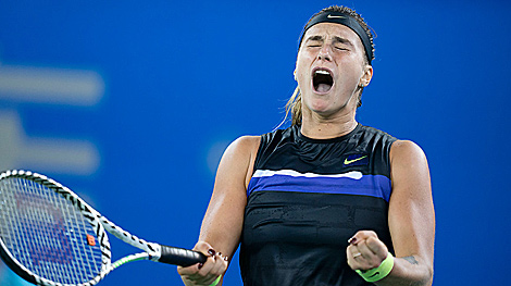 Sabalenka defeats Riske to defend Wuhan title