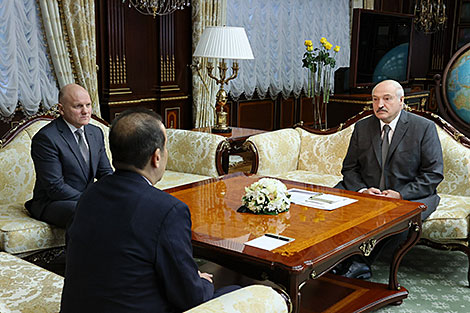 Lukashenko meets with head of National Security Committee of Kazakhstan