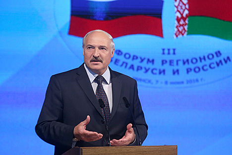 Lukashenko: It is important for Belarus and Russia to join efforts in the global crisis conditions