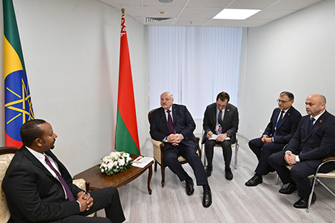 Lukashenko, Ethiopian PM discuss cooperation roadmap in Moscow