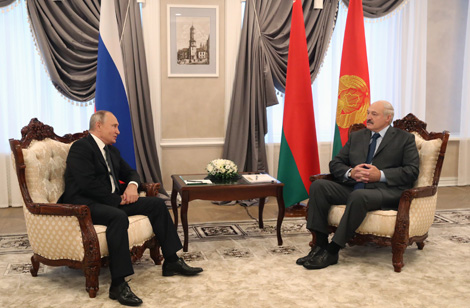 Lukashenko, Putin meet in Mogilev