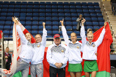 Belarus beat Switzerland 3-2 in Fed Cup semifinal tie