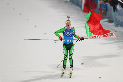 Belarusian biathletes honored with Orders for Personal Courage