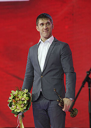 Anton Kushnir named Belarus’ Sportsman of the Year 2014