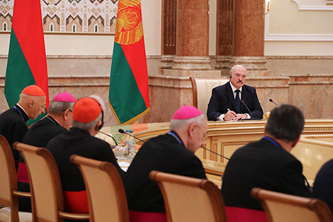 Lukashenko: Visit of CCEE bishops to Minsk is recognition of Belarus’ peace policy