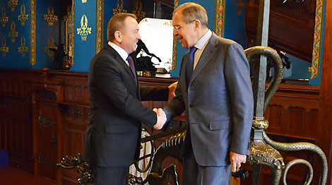 Belarus, Russia foreign ministers open exhibition to mark anniversary of diplomatic relations