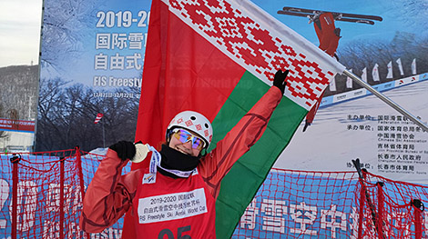 Ramanouskaya wins second silver at FIS Aerials World Cup in China
