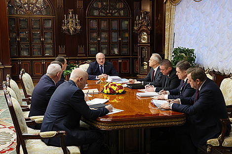 Lukashenko announces forthcoming international talks, visits