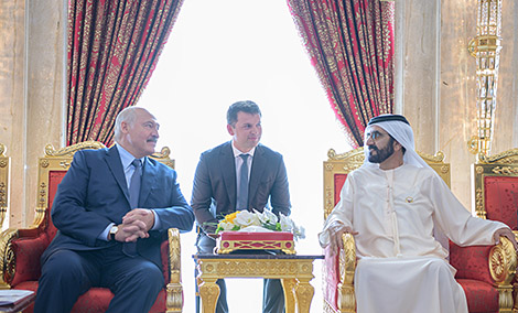 Lukashenko, UAE Vice President discuss promising projects