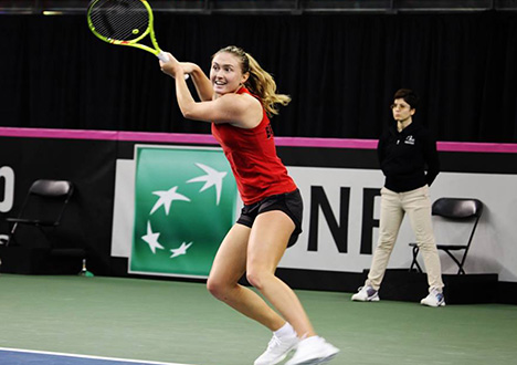 Alexandra Sasnovich honored with Fed Cup Heart Award