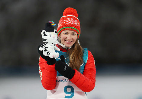 Darya Domracheva secures silver in Olympic Women’s Mass Start