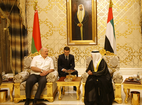 Belarus president in UAE on working visit