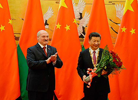 Lukashenko awards Order for Strengthening Peace and Friendship to Xi Jinping