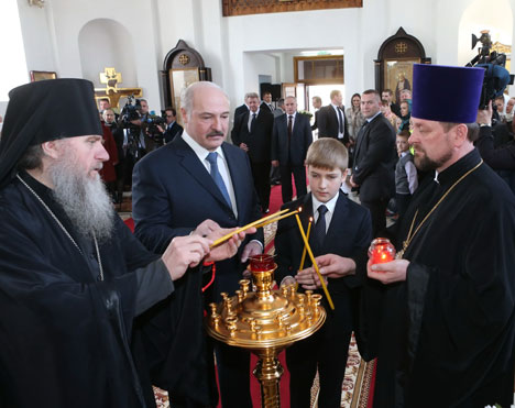 Lukashenko guarantees peace and accord in Belarus
