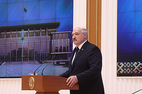 Lukashenko talks about prongs of attack against Belarusian society