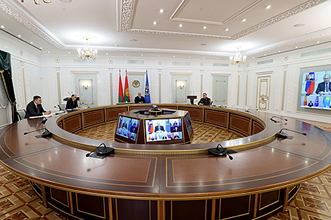 Sincere discussion, fitting proposals. What Lukashenko talked about at CSTO online summit