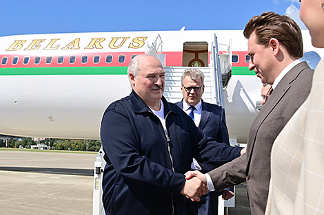 Lukashenko arrives in Russia on working visit