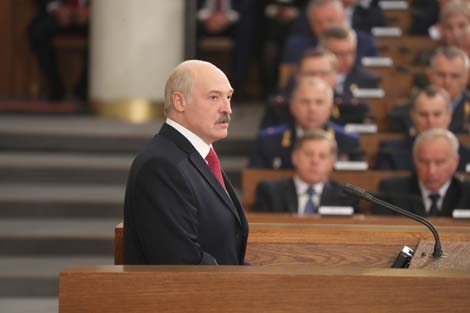 Belarus president reaffirms building country for people as primary goal
