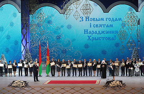Belarus president presents Spiritual Revival awards