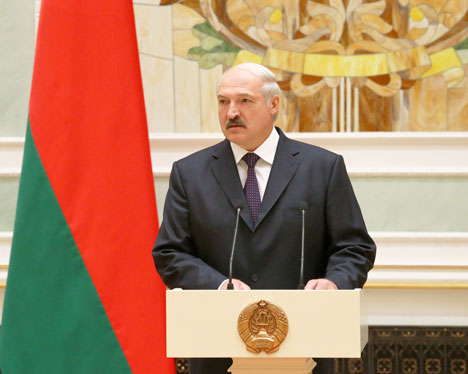 New Belarusian army officers told to focus on national security improvement