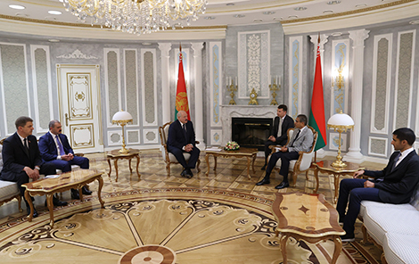 Lukashenko meets with Managing Director of Emaar Properties Mohamed Alabbar