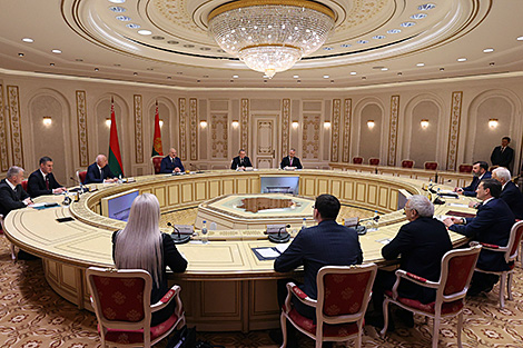 Lukashenko: West has pushed Belarus and Russia to intensive development