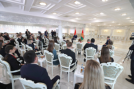 Lukashenko meeting with youth activists