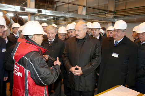 Construction of Belarusian nuclear power plant on schedule