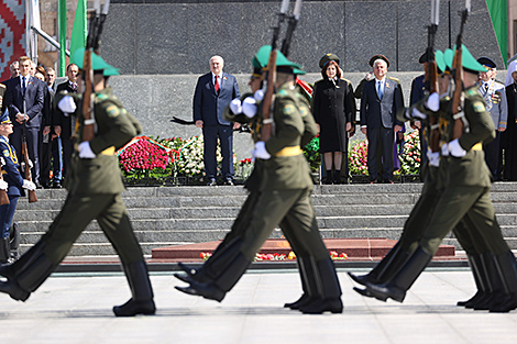 Lukashenko emphasizes importance of war deeds of forefathers during Great Patriotic War